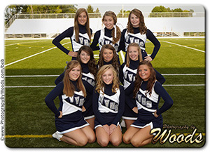 2010 Valley View High School JV varsity cheeleaders
