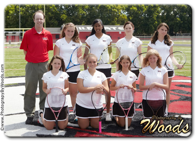 Franklin High School 2011 girls tennis team